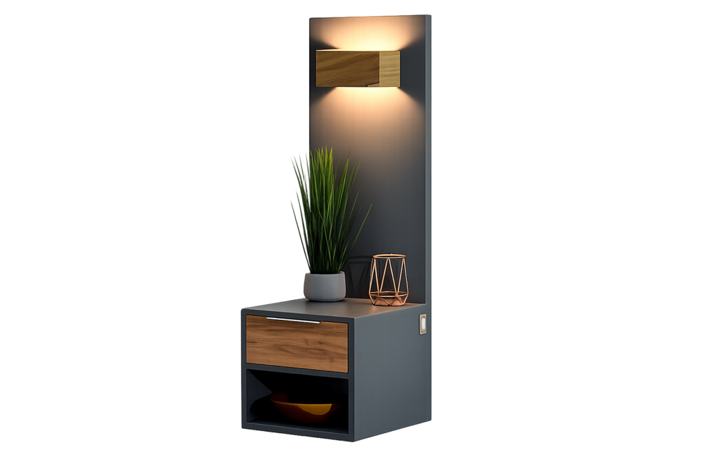 Alder Wall Nightstand