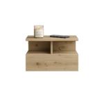 Vireo Oak Floating Nightstand