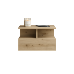 Vireo Oak Floating Nightstand