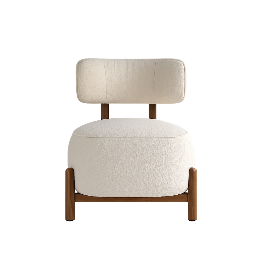 Alden Bouclé Accent Chair