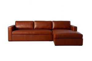 Hudson Leather Sectional Sofa